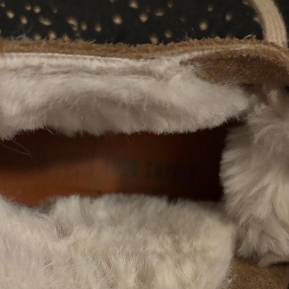 Todd Snyder Brown Suede Shearling Lined Desert Boot main image 7